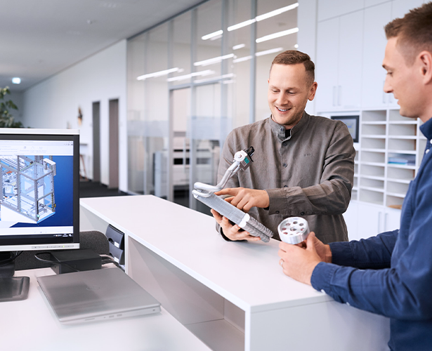 Beratungsgespräch bei ZELTWANGER